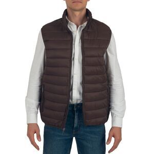 Alpine Swiss Clark Mens Puffer Vest Down Alternative Water Resistant Packable
